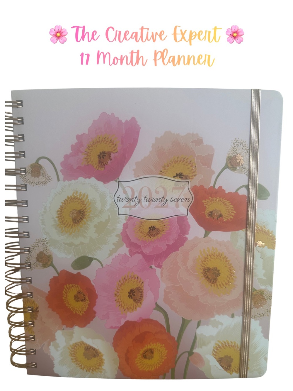 The Creative Expert 17-Month Planner (Aug 2026 – Dec 2027) | New